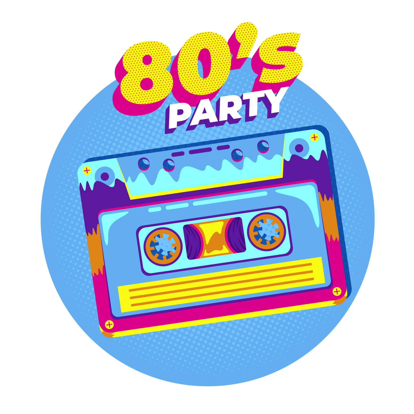 80's Party T-Shirt 2